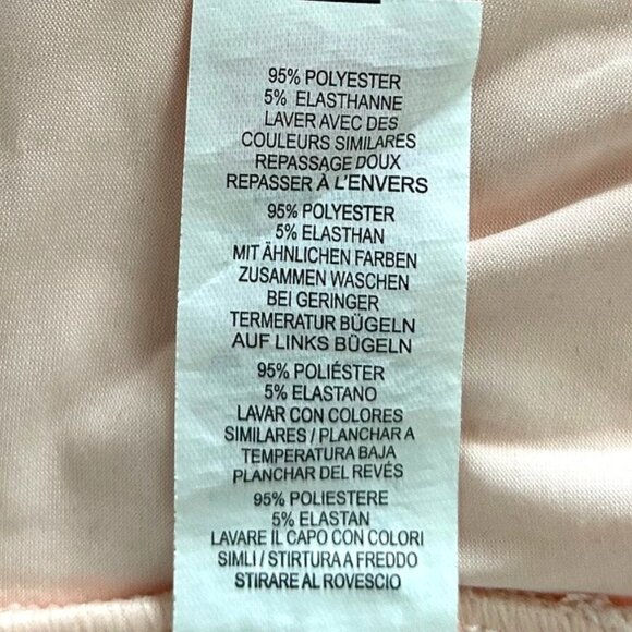 Prettylittlething Light Salmon Color Bodysuit Sz 8 - Picture 5 of 5